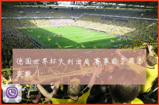 德国世界杯失利出局 赛事前景再添变数_1